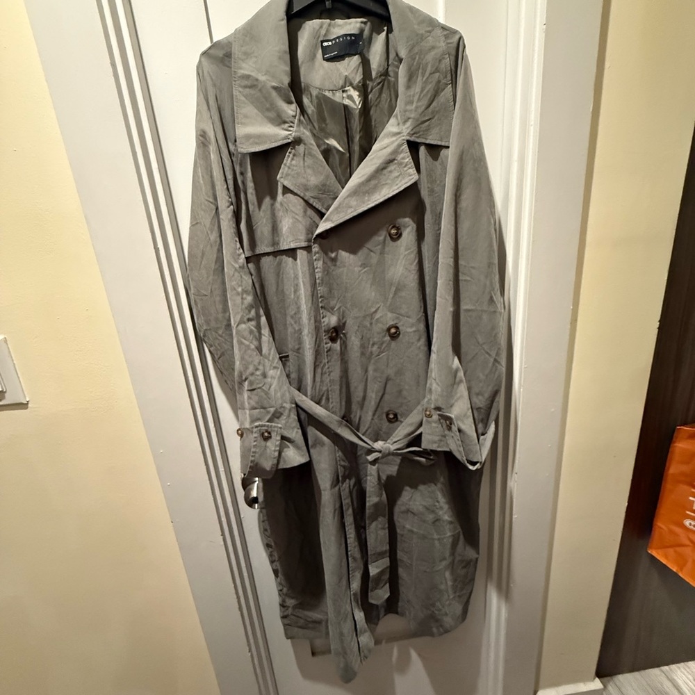 ASOS Oversize Tan Raincoat for Men